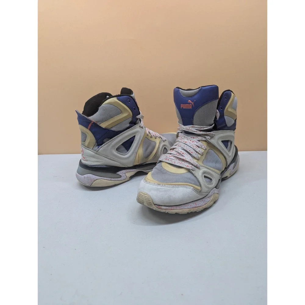 McQ Puma Tech Runner Mid Alexander McQueen 2015 White US Men's 11 Sneakers